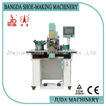 Automatic Punching and Snap Button Riveting Attaching Fastening Machine